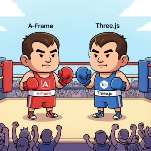 A-Frame vs Three.js
