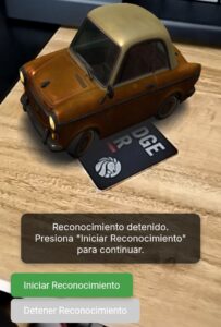 micrófono de Android en Realidad Aumentada