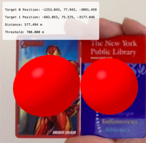 Interaccion entre marcadores de realidad aumentada - Deteccion