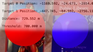 Interaccion entre marcadores de realidad aumentada