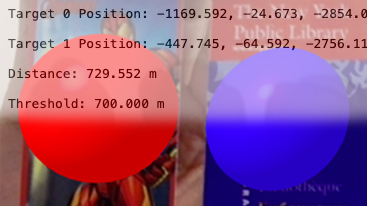 Interaccion entre marcadores de realidad aumentada