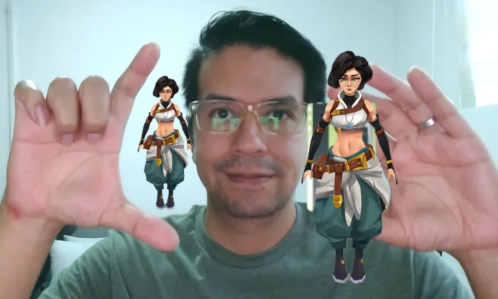 Ingcarlosreina enseña como crear una aplicacion de realidad aumentada WebAR