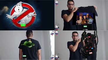 WebAR Ghostbuster Realidad Aumentada - Miniatura