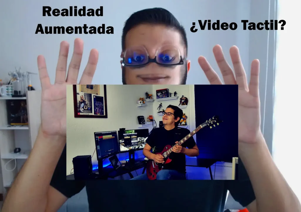 Una figura extraña de ingcarlosreina mostrando un ejemplo de realidad aumentada