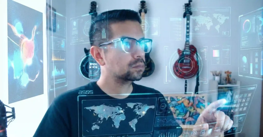 ingcarlosreina con una interfaz tecnologia