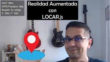 LocAR.js para crear experiencias de AR por GPS en la web fáciles - Miniature