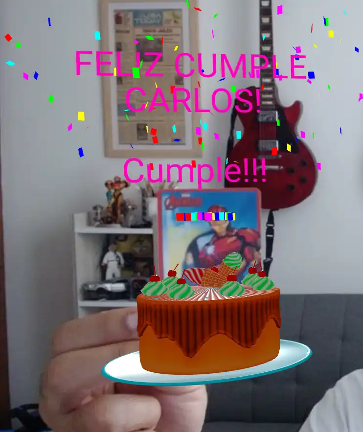 Happy Birthday WebAR