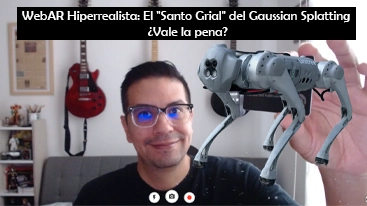 WebAR Hiperrealista Tutorial de Gaussian Splatting - Miniatura